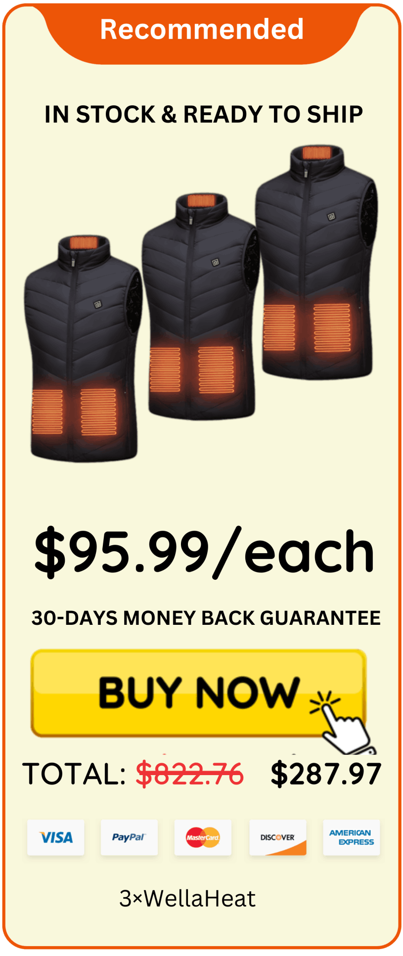 Wellaheat price offer